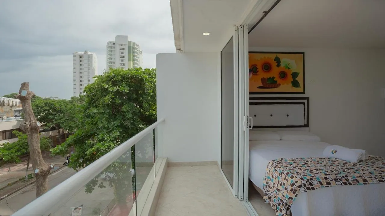 Cartagena Hollywood Beach Suite شقة فندقية